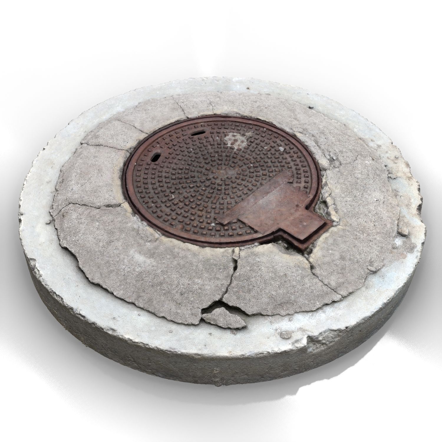 Sewer Lid A3 3D model_5