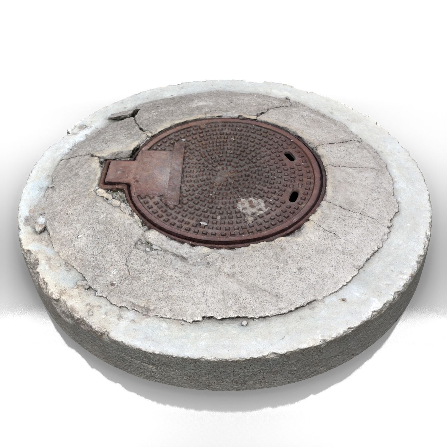 Sewer Lid A3 3D model_8