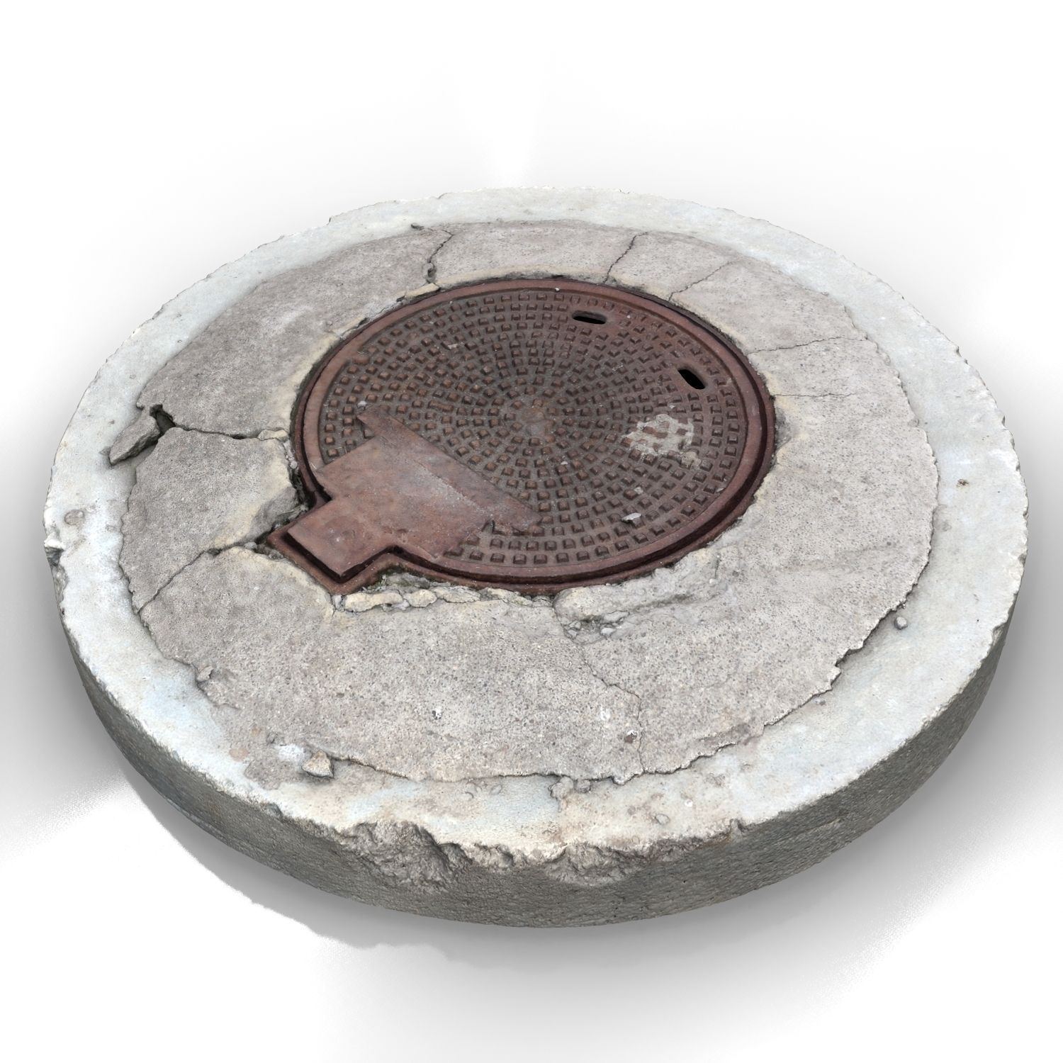 Sewer Lid A3 3D model_7