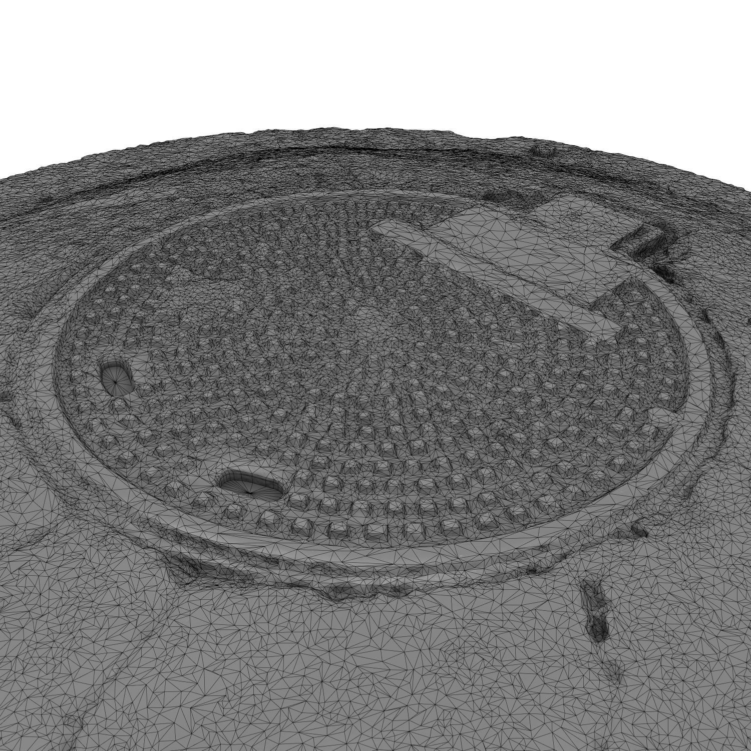 Sewer Lid A3 3D model_19