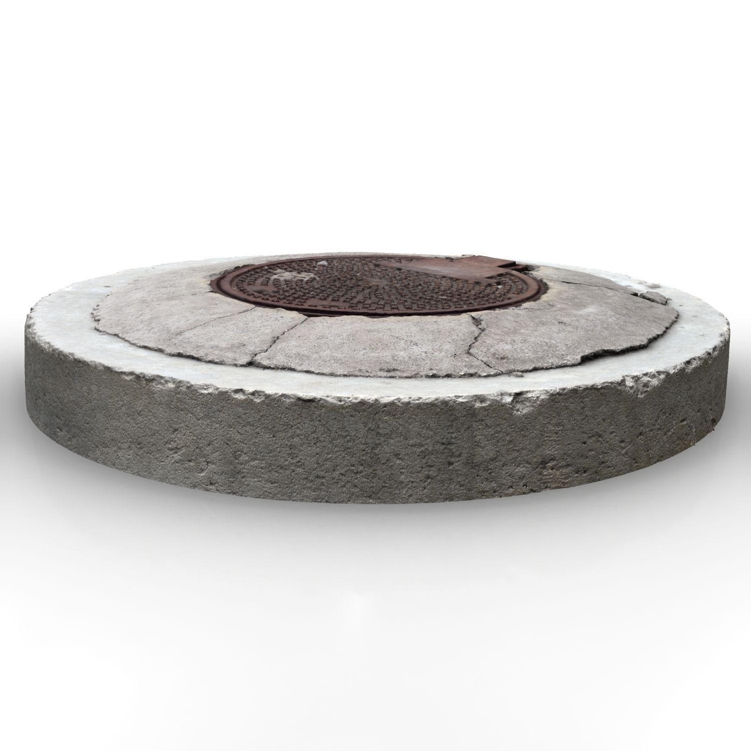 Sewer Lid A3 3D model_12