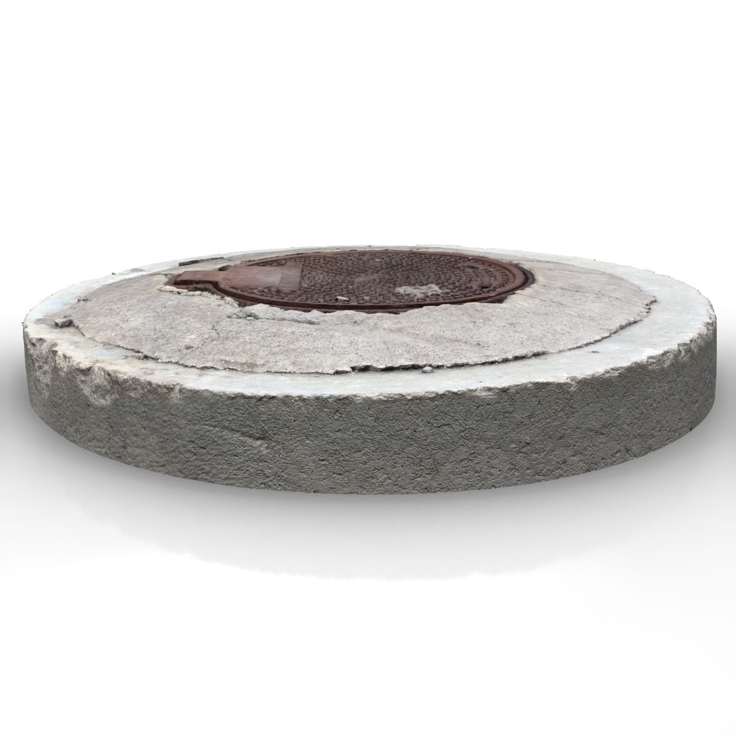 Sewer Lid A3 3D model_9