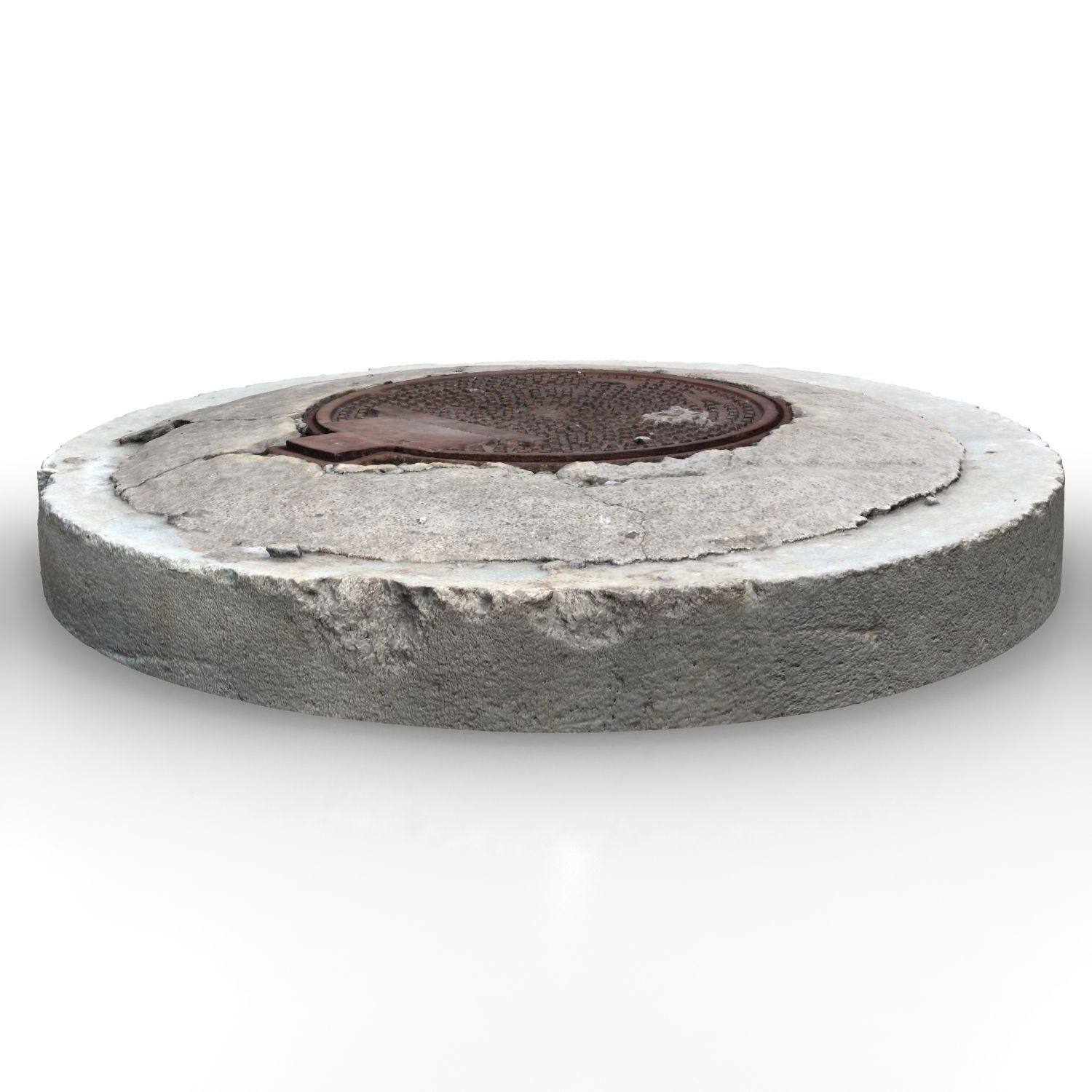 Sewer Lid A3 3D model_16