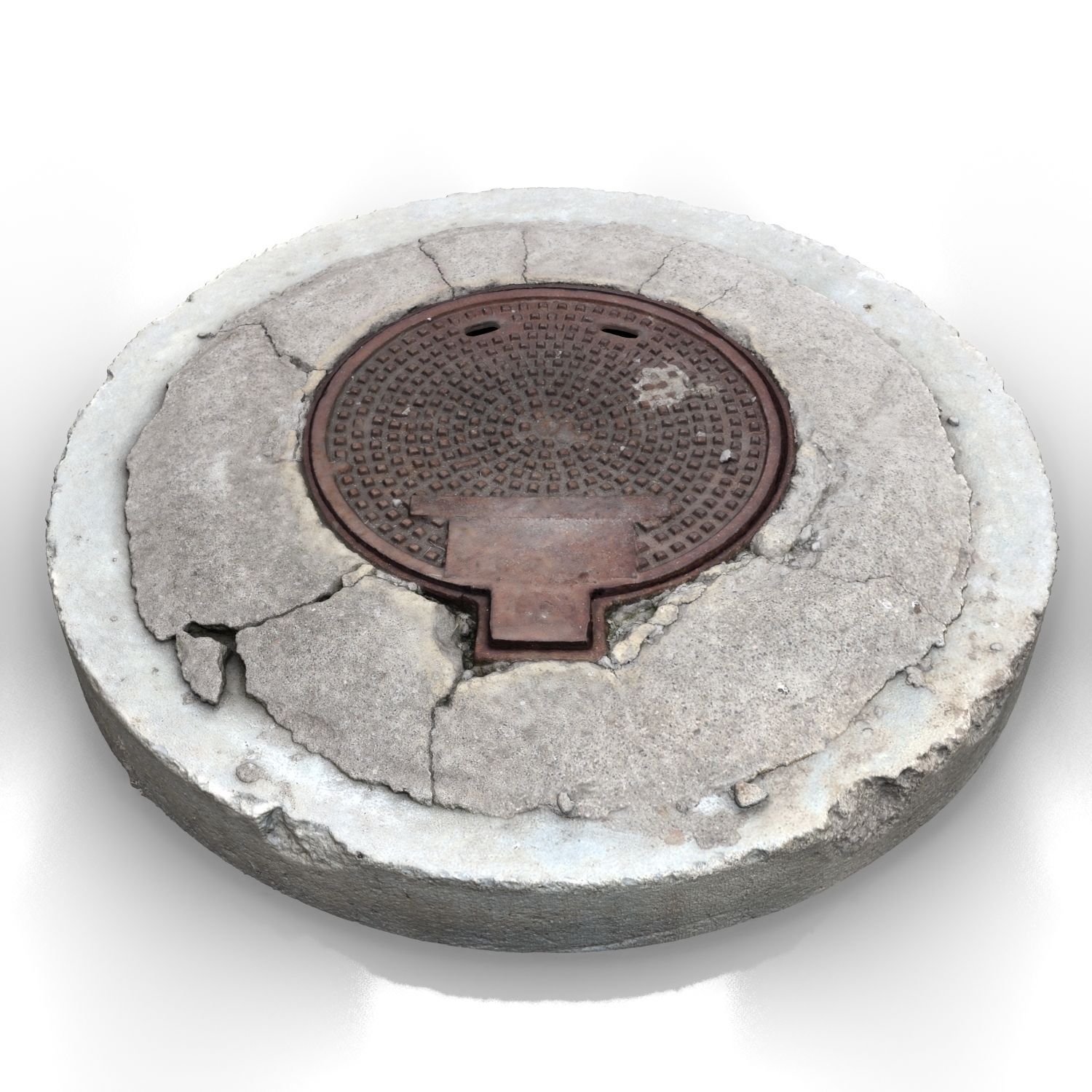 Sewer Lid A3 3D model_6