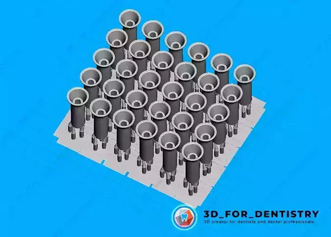 CILINDROS MINI PILAR 3D model