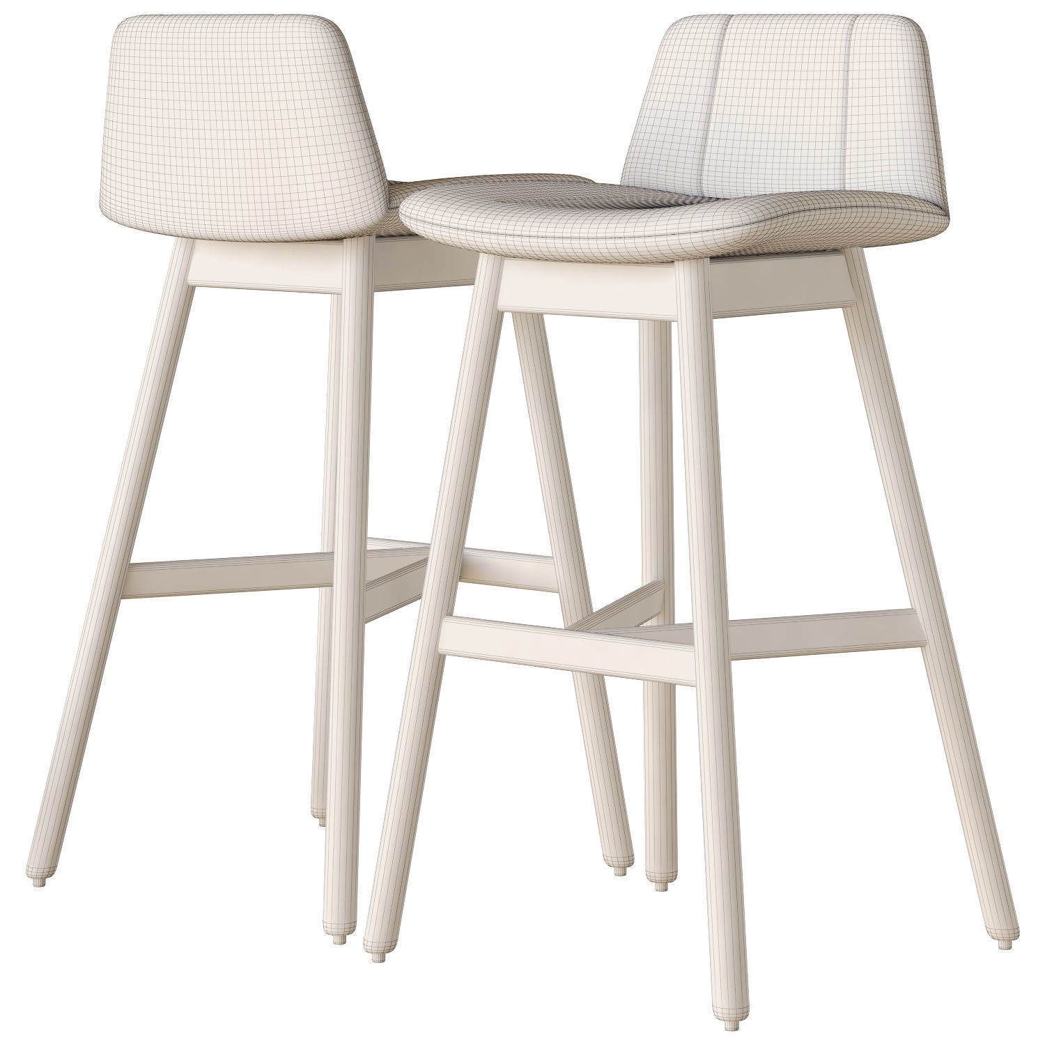 Hippy Stool By Billiani 3D model_3