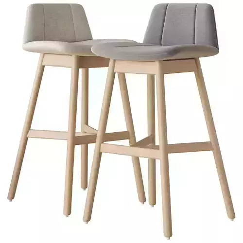 Hippy Stool By Billiani 3D model