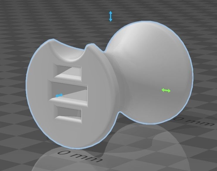 Cable Hanger for Wall 3D print model_1