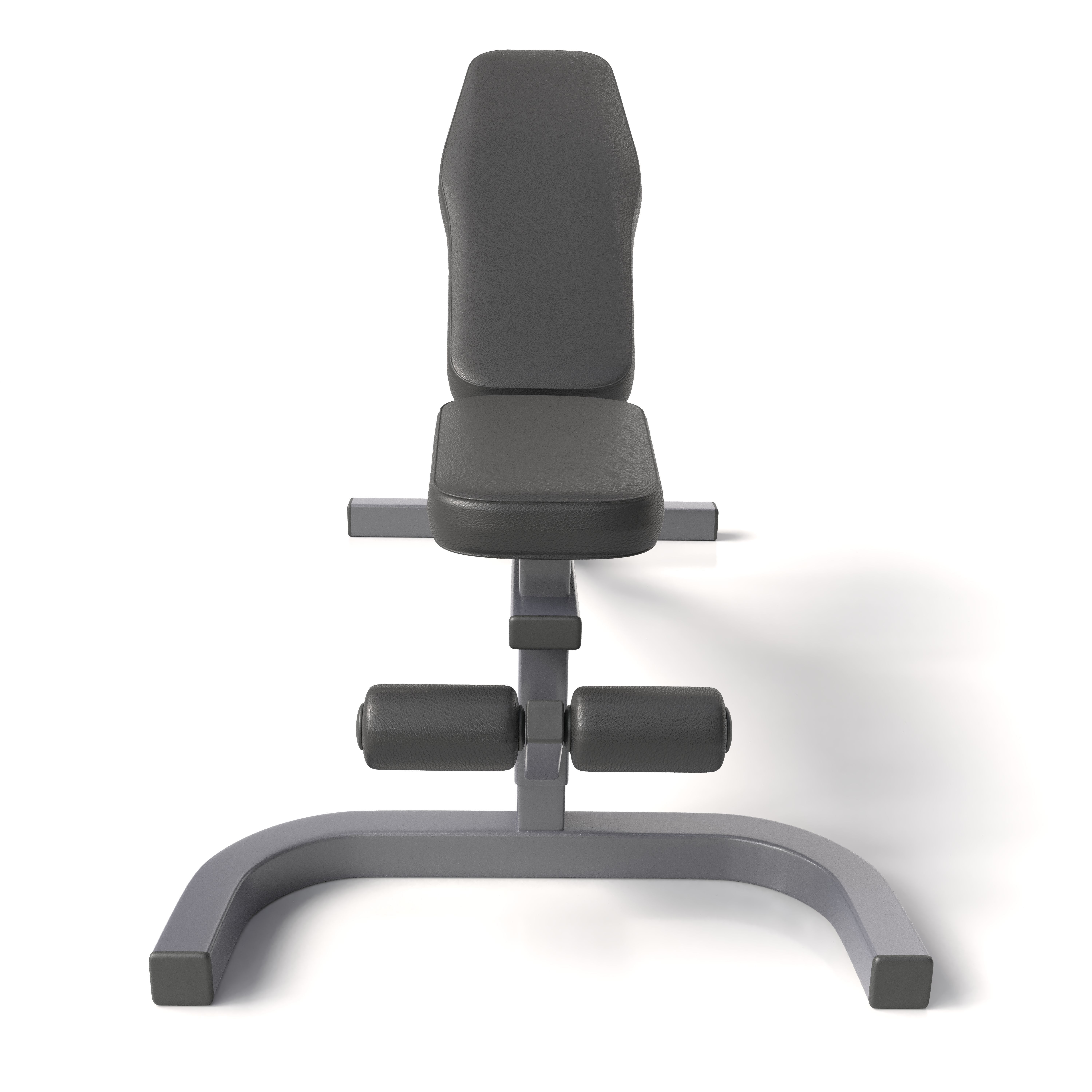 Gym Adjustable Bench 3D model_2