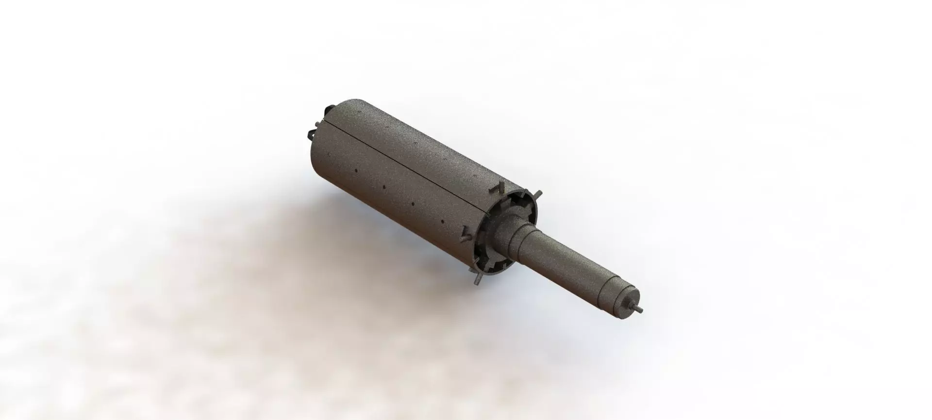 Desbobinadeira Uncoiler Decoiler 3D model_0