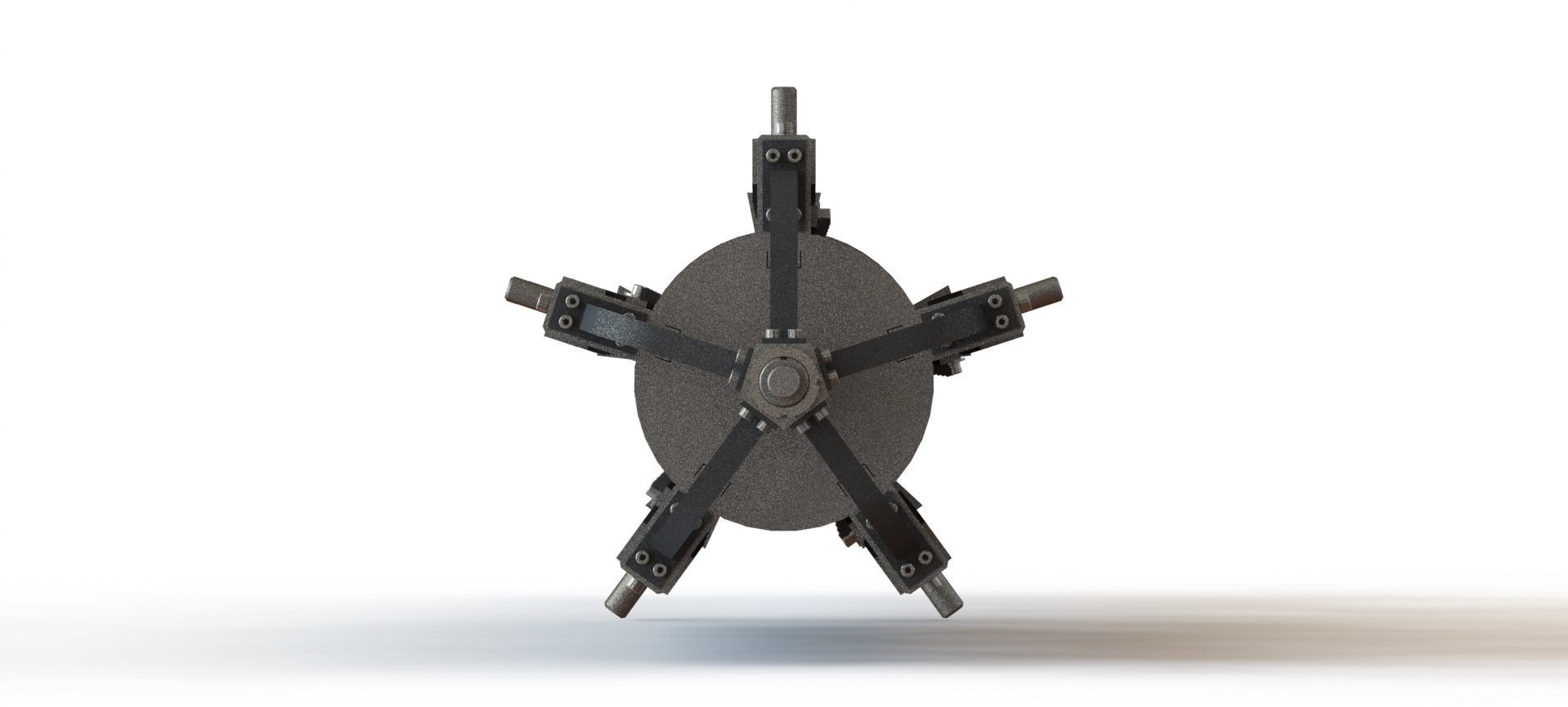 Desbobinadeira Uncoiler Decoiler 3D model_21