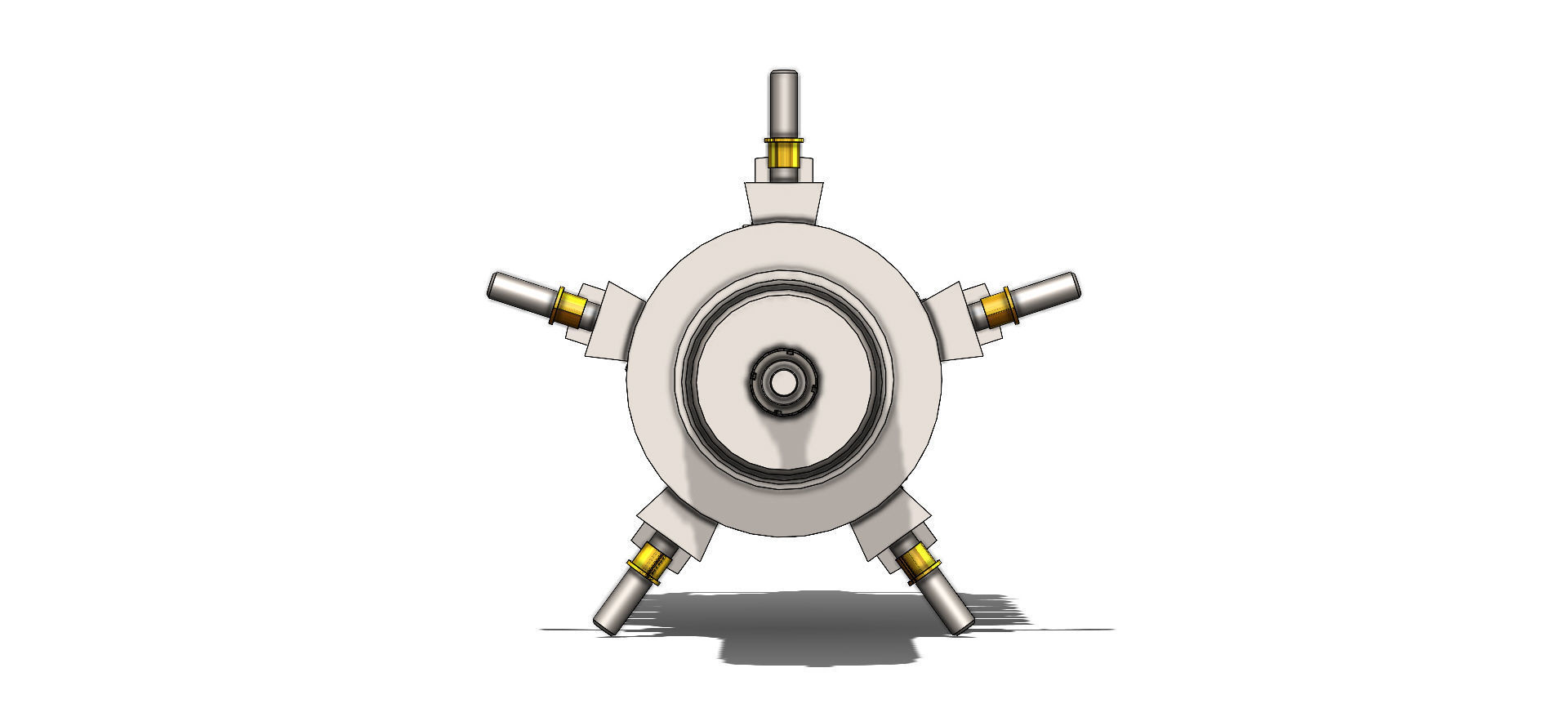 Desbobinadeira Uncoiler Decoiler 3D model_24