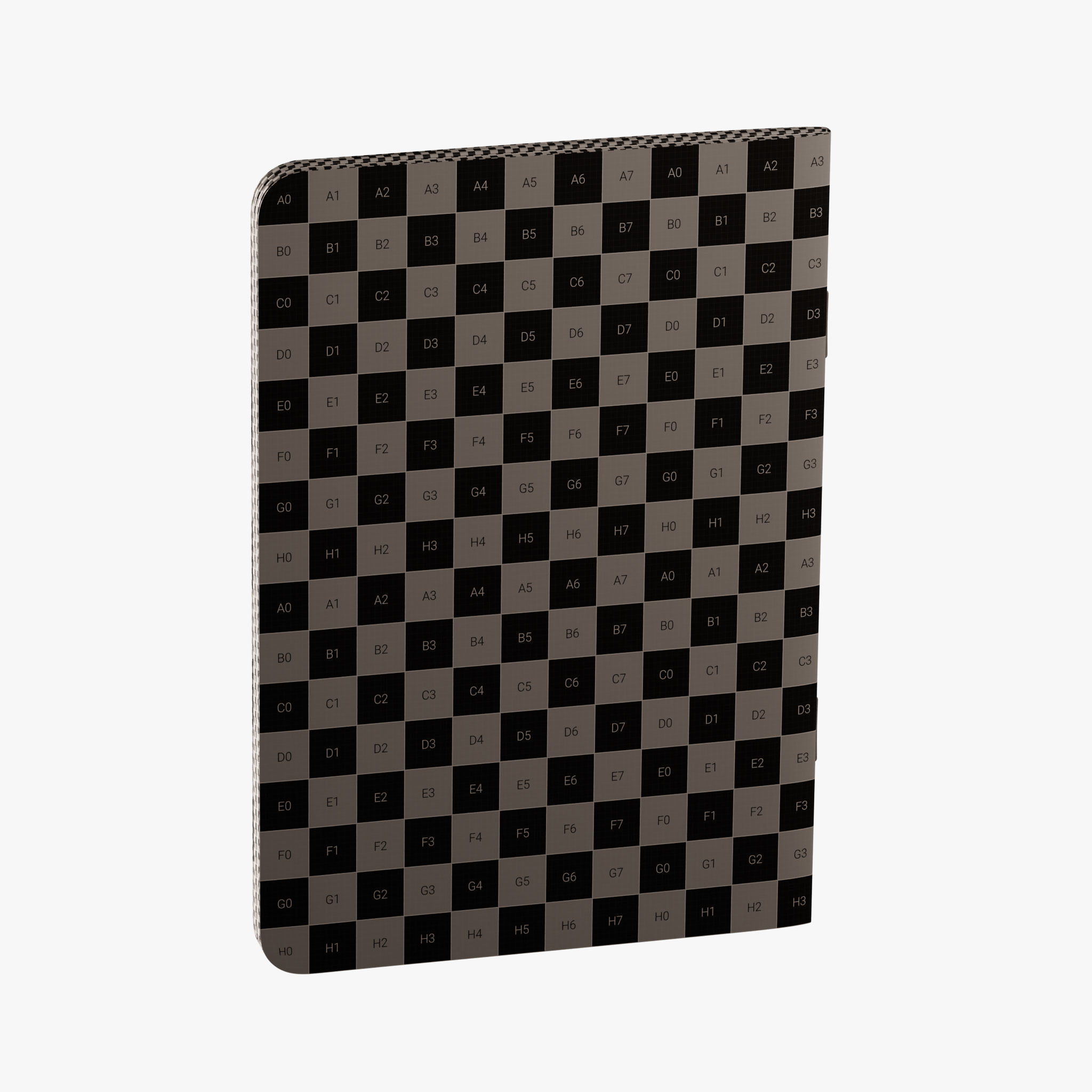 Notepad 3D model_14