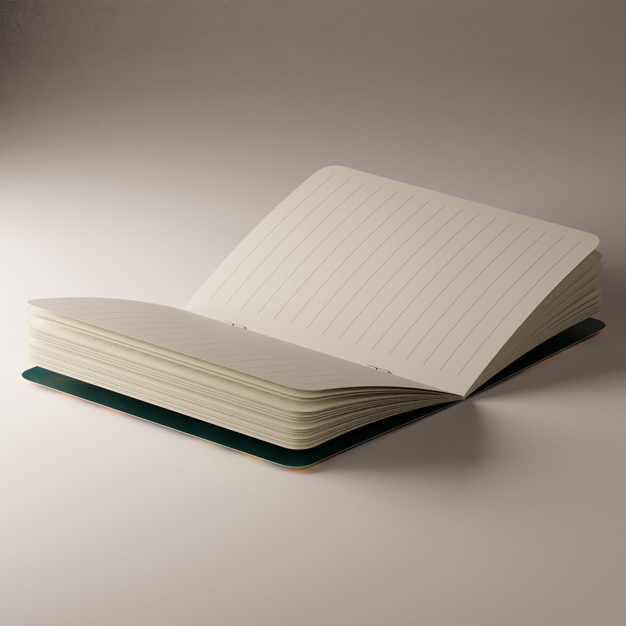 Notepad 3D model_6