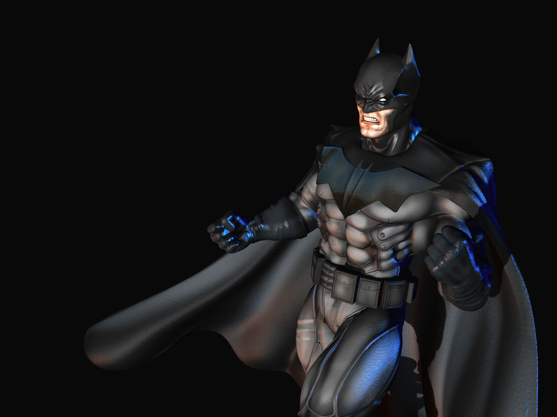 Batman  3D print model_11