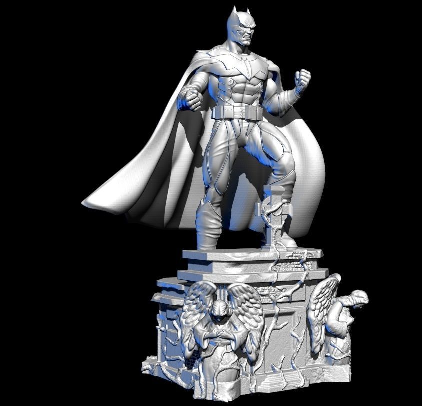 Batman  3D print model_6