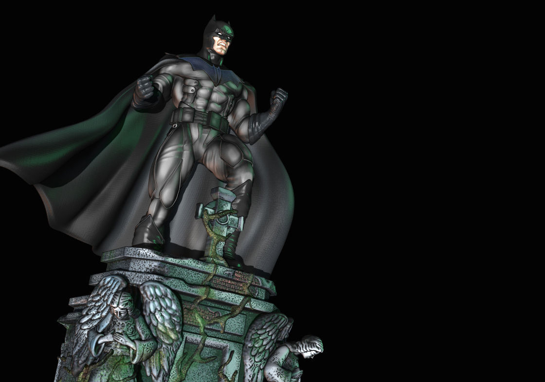 Batman  3D print model_4