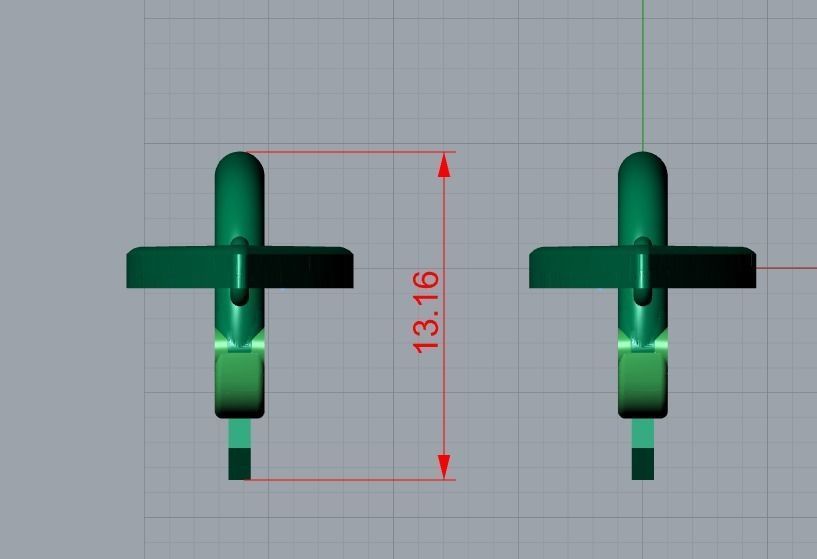 earrings 3D print model_8