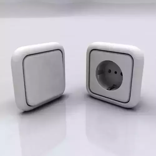 Electrical Outlet and Switch