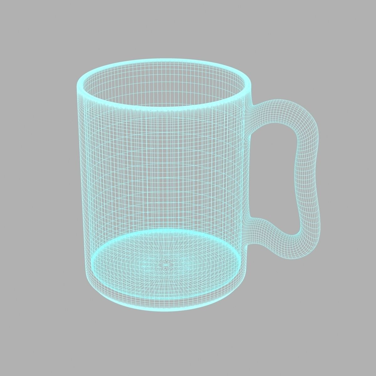 Hazardous Coffee Mug 3D model_3