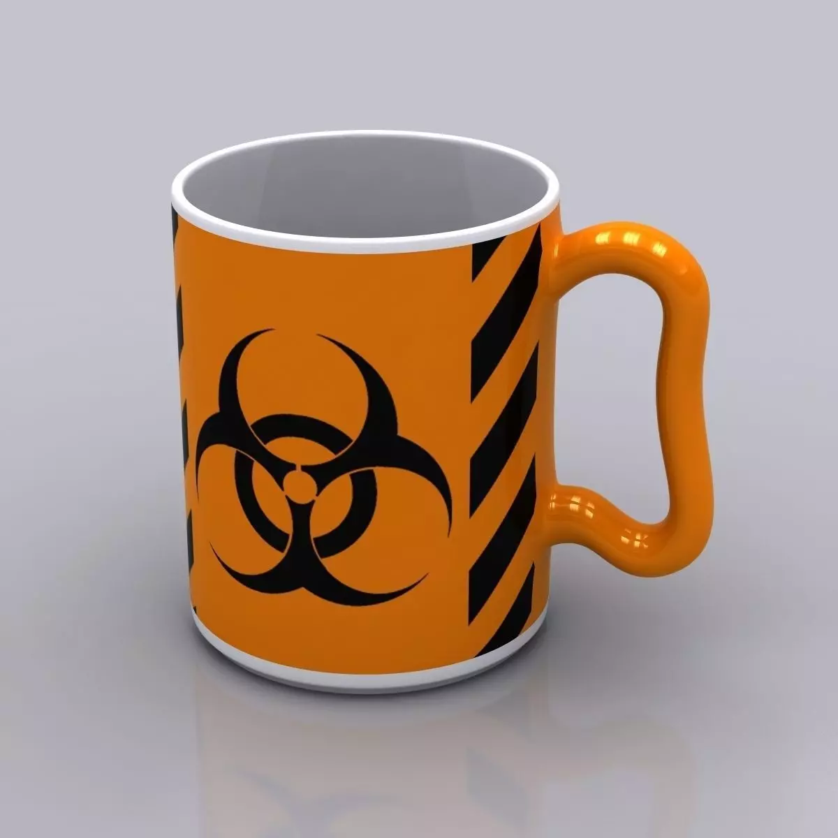 Hazardous Coffee Mug 3D model_0