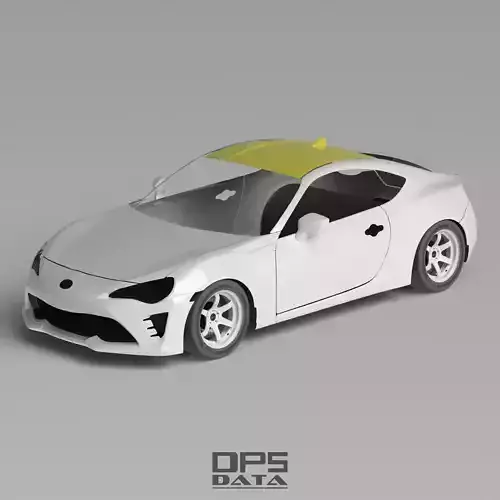 86 ZN6 Roof Exterior Surface - 3D Laser-Scanned