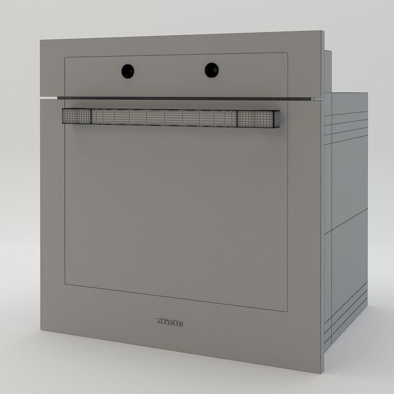 Miele 6180 BP ContourLine DirectSelect 3D model_1