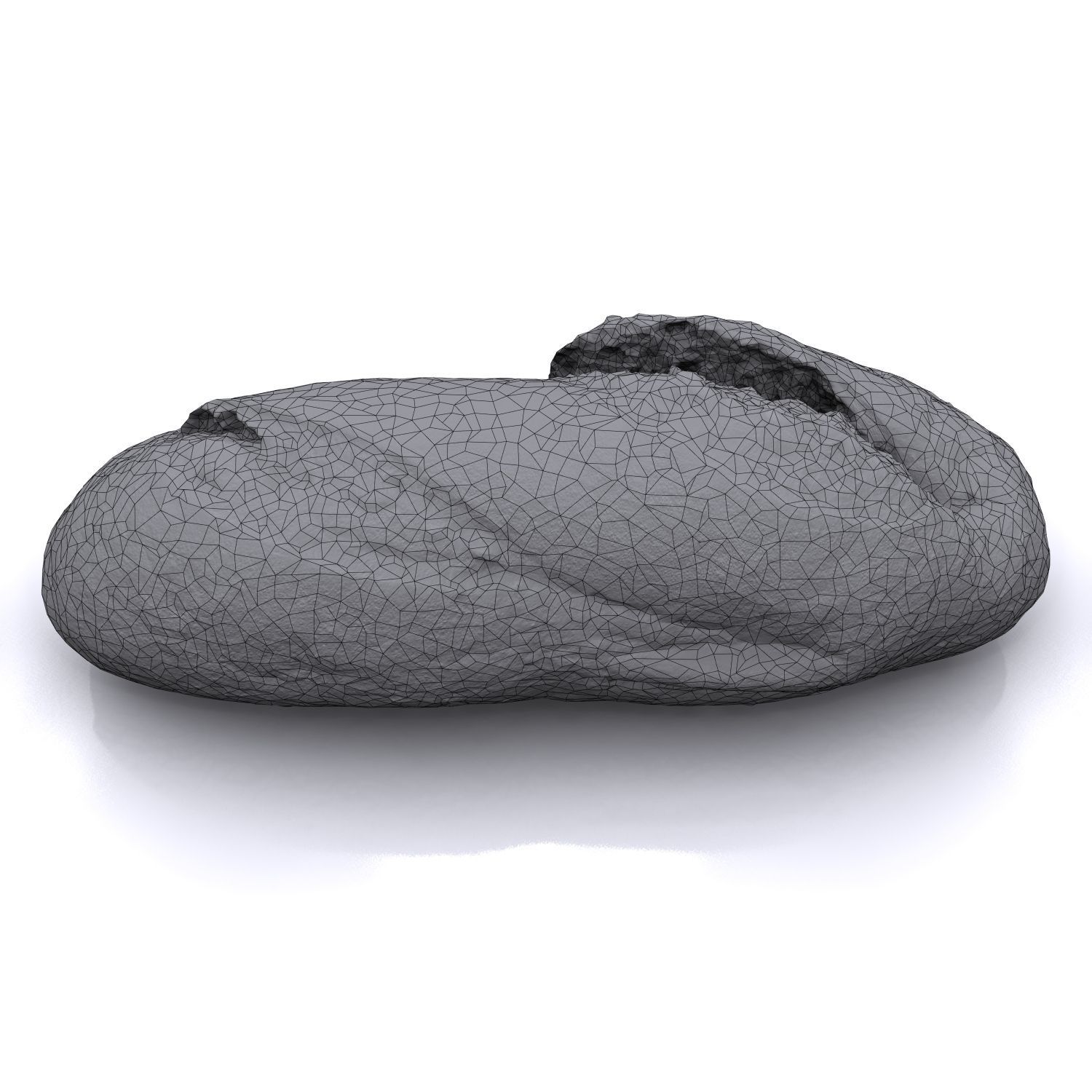 Bread B loaf of 3D model_11