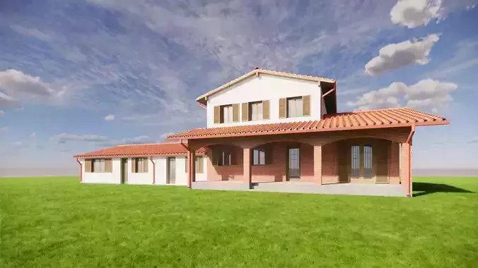 Italian House 3D model