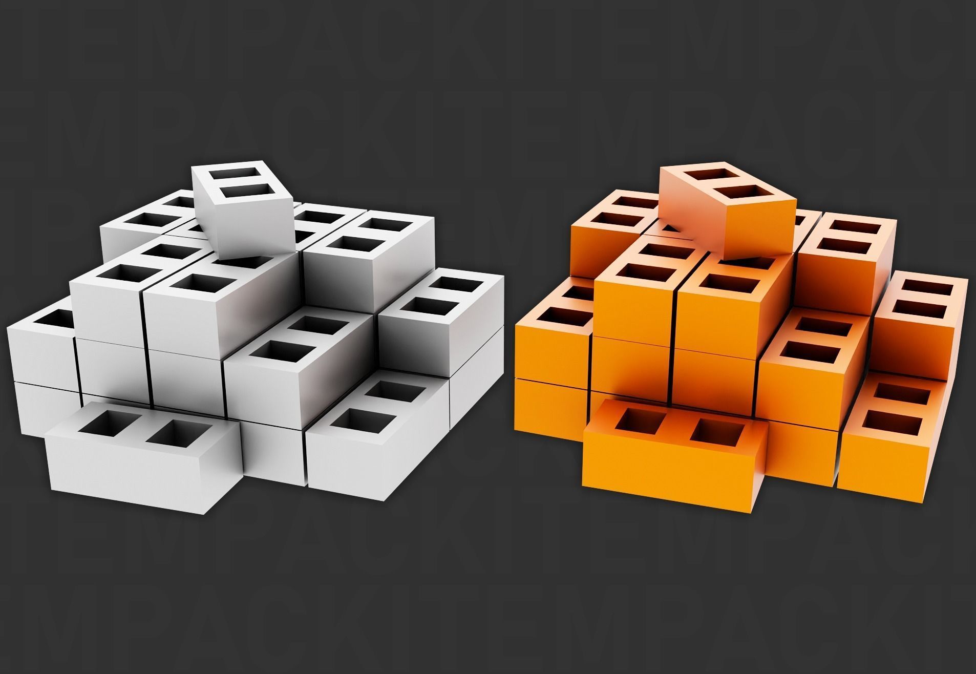 Tools Pack Low Poly Low-poly 3D model_6