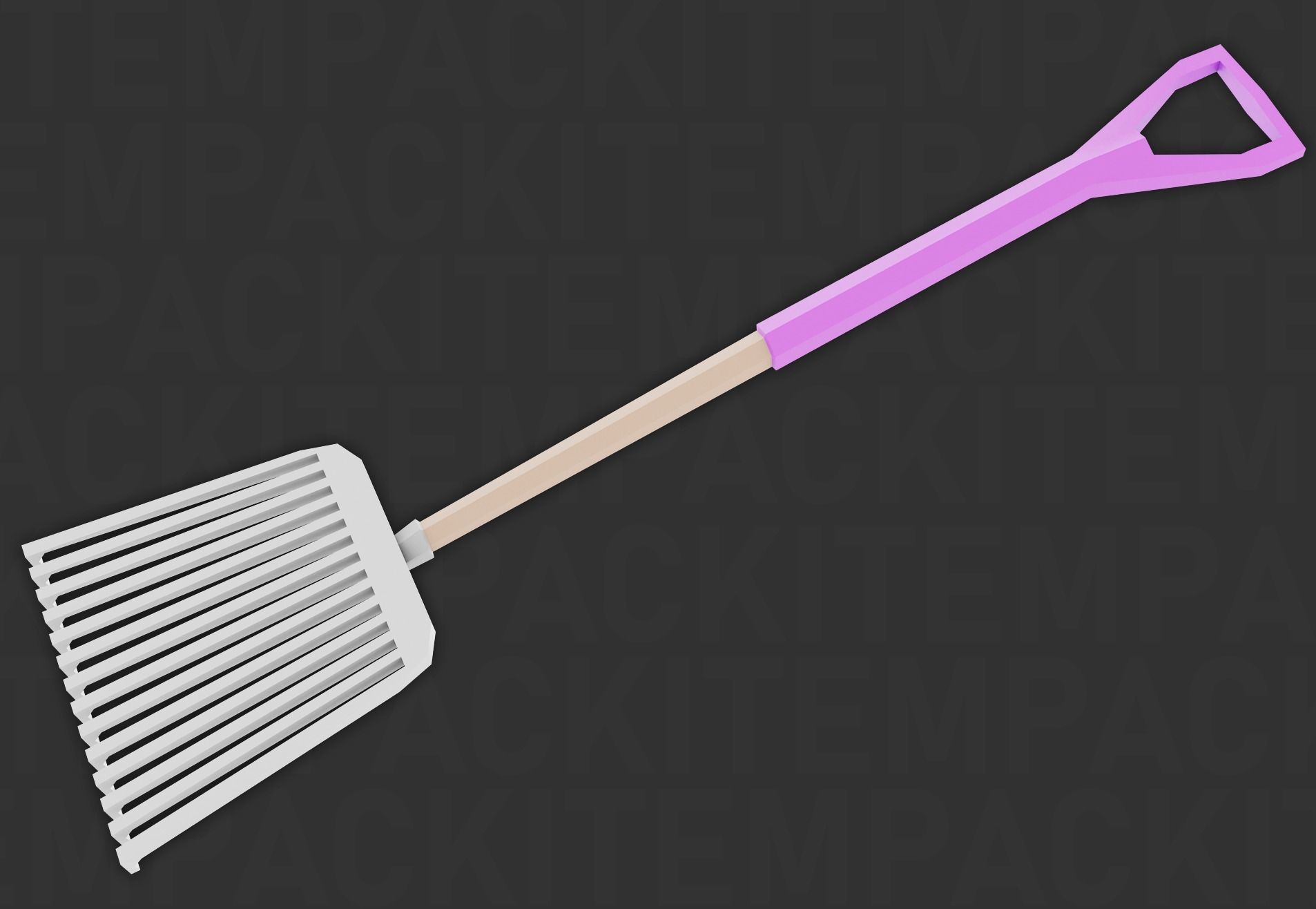 Tools Pack Low Poly Low-poly 3D model_19