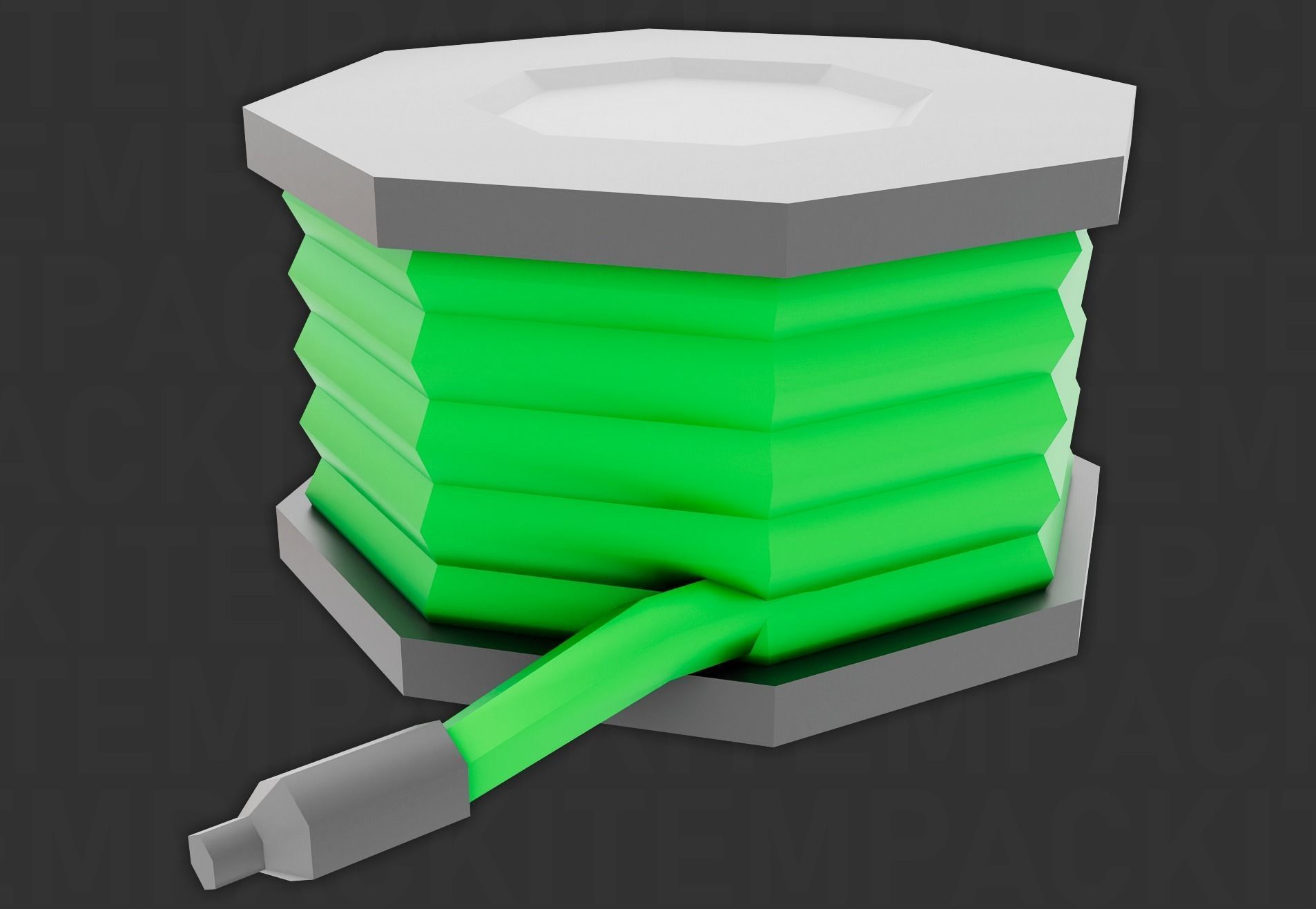 Tools Pack Low Poly Low-poly 3D model_14