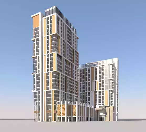 Exterior building 3D model