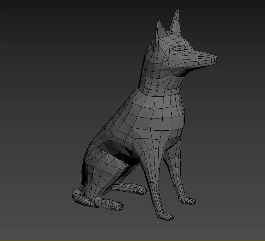 Norwegian Lundehund Dog 3d print model 3D print model_0