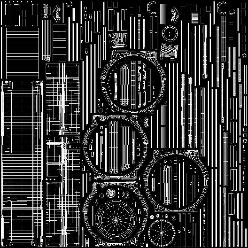 Industrial Fan 3D model_8