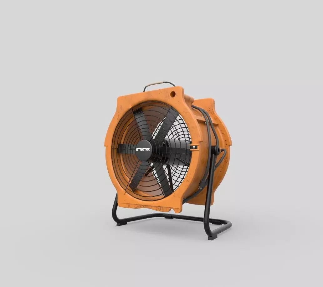 Industrial Fan 3D model_0