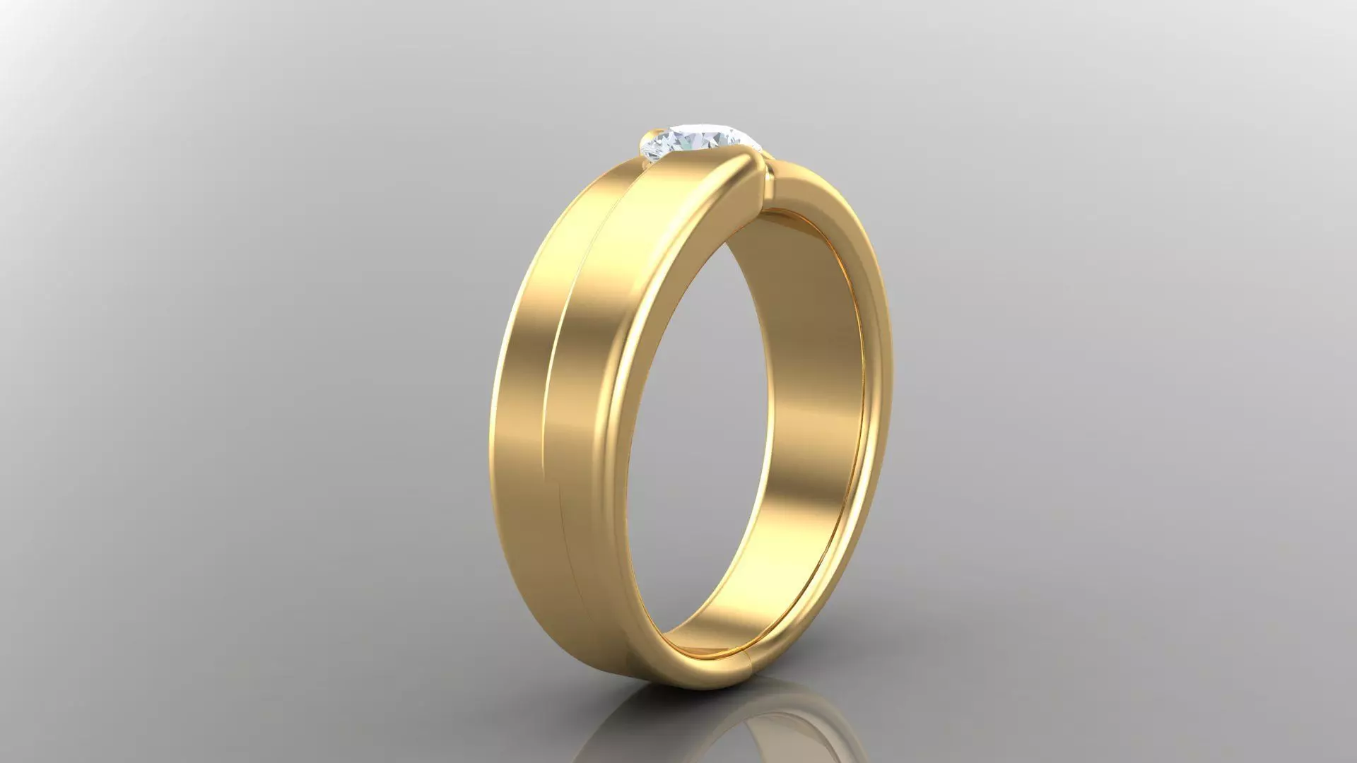 Man Ring Version 1 MR  95 3D print model_0
