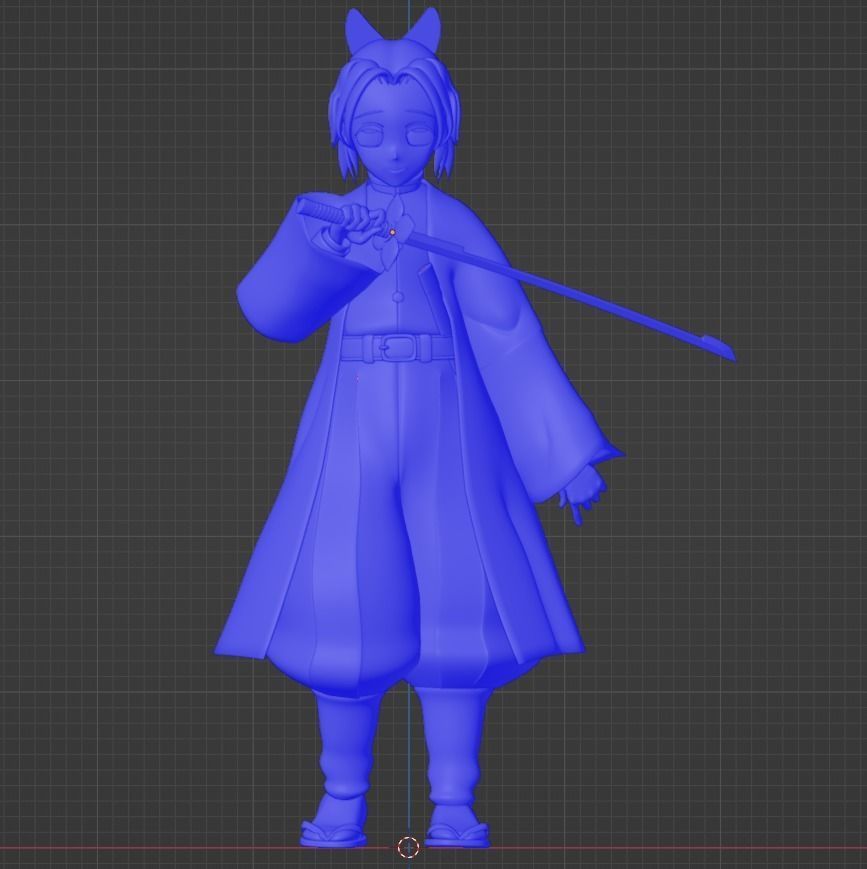 Shinobu Kocho - Demon Slayer 3D model_17