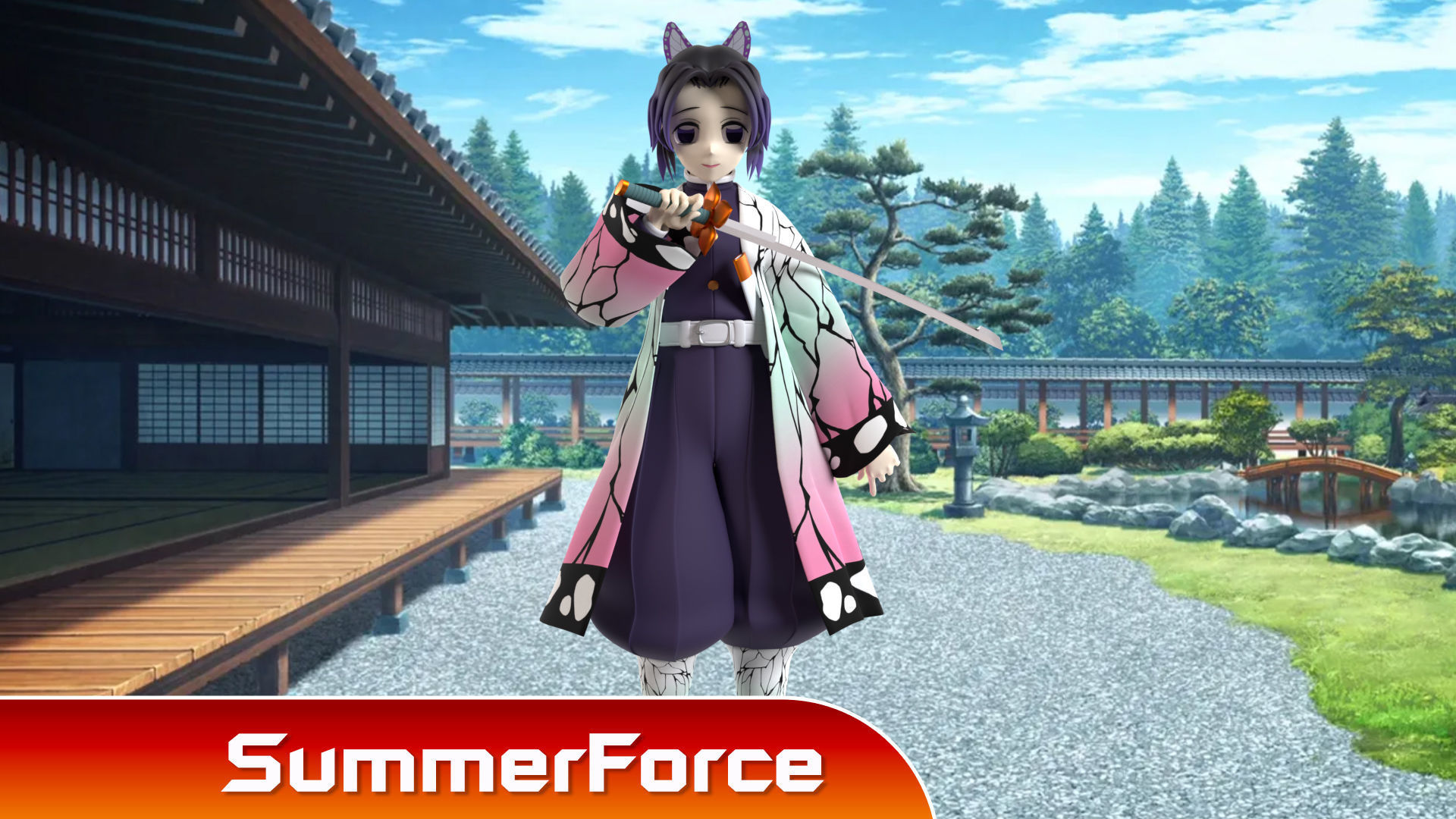 Shinobu Kocho - Demon Slayer 3D model_2