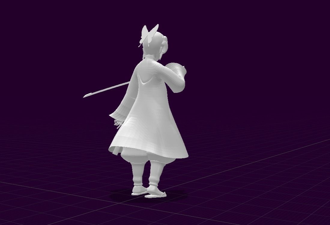 Shinobu Kocho - Demon Slayer 3D model_21