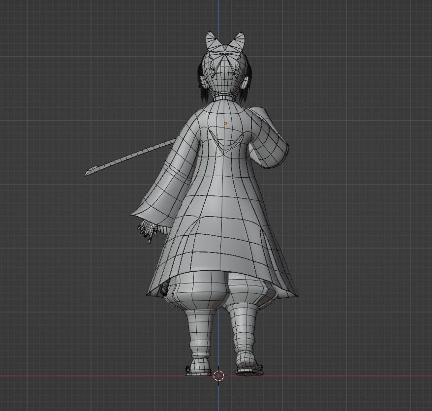 Shinobu Kocho - Demon Slayer 3D model_14