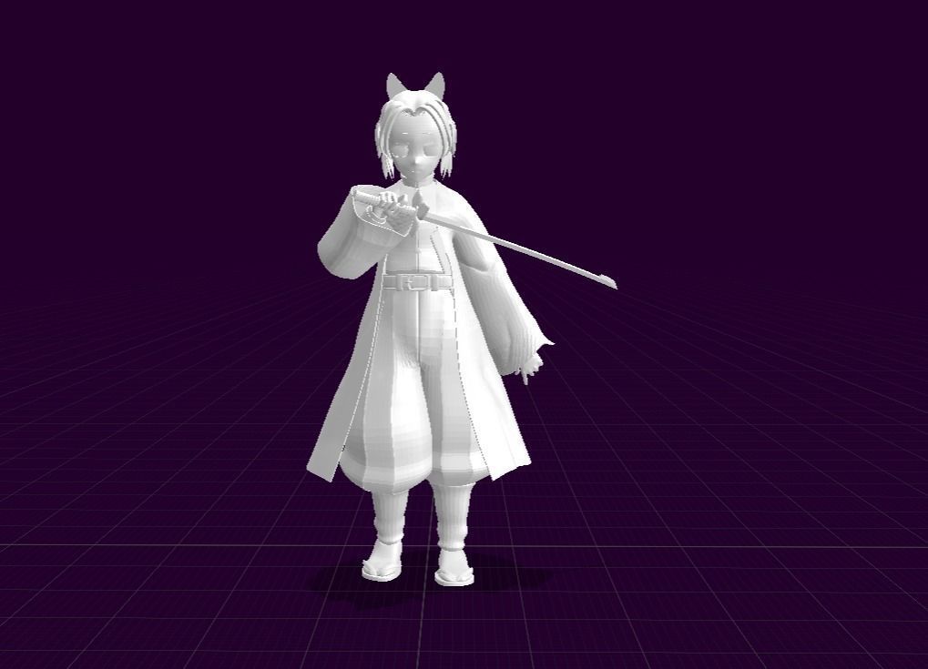 Shinobu Kocho - Demon Slayer 3D model_20
