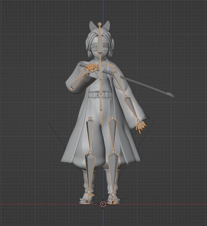 Shinobu Kocho - Demon Slayer 3D model_16