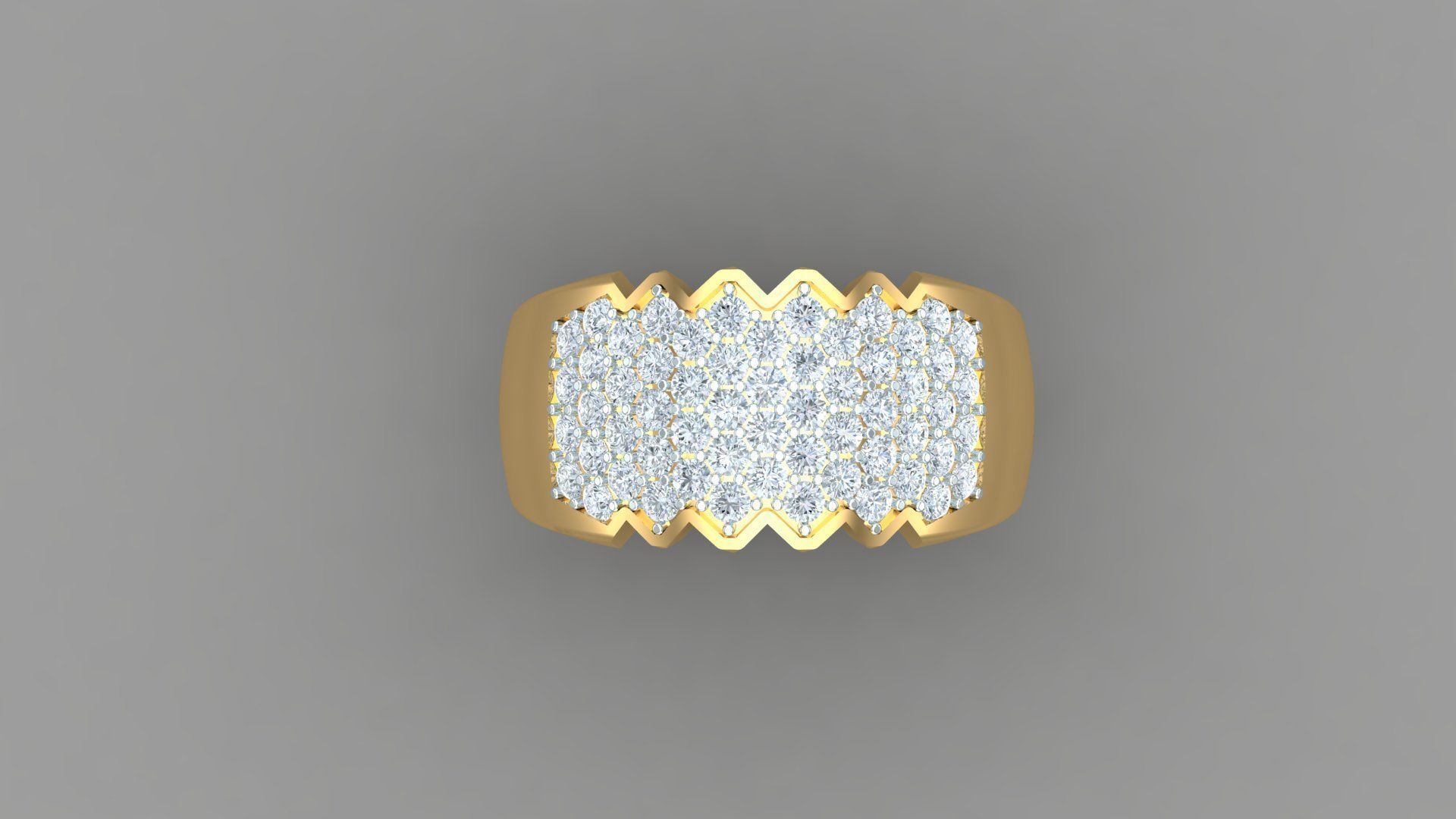 Man Ring Version 1 MR 89 3D print model_4