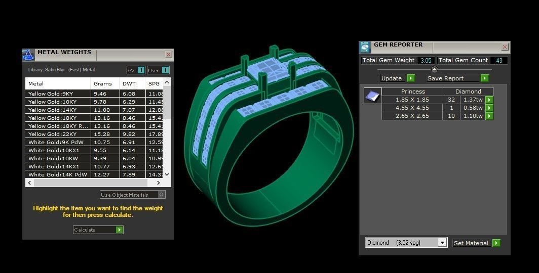 Man Ring Version 1 MR 87 3D print model_5