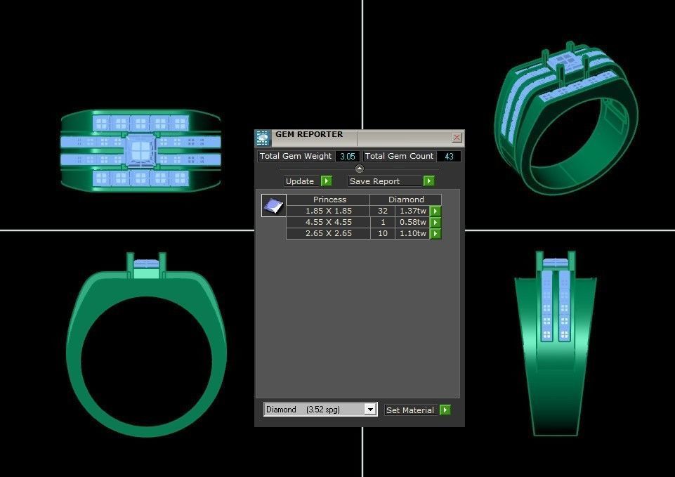 Man Ring Version 1 MR 87 3D print model_6