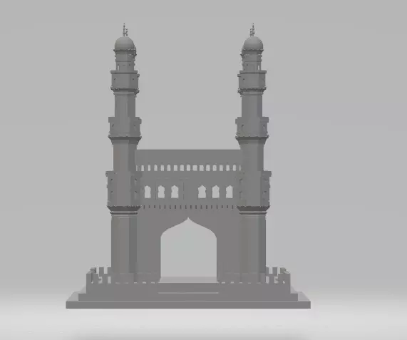 CHAR MINAR  3D print model_0