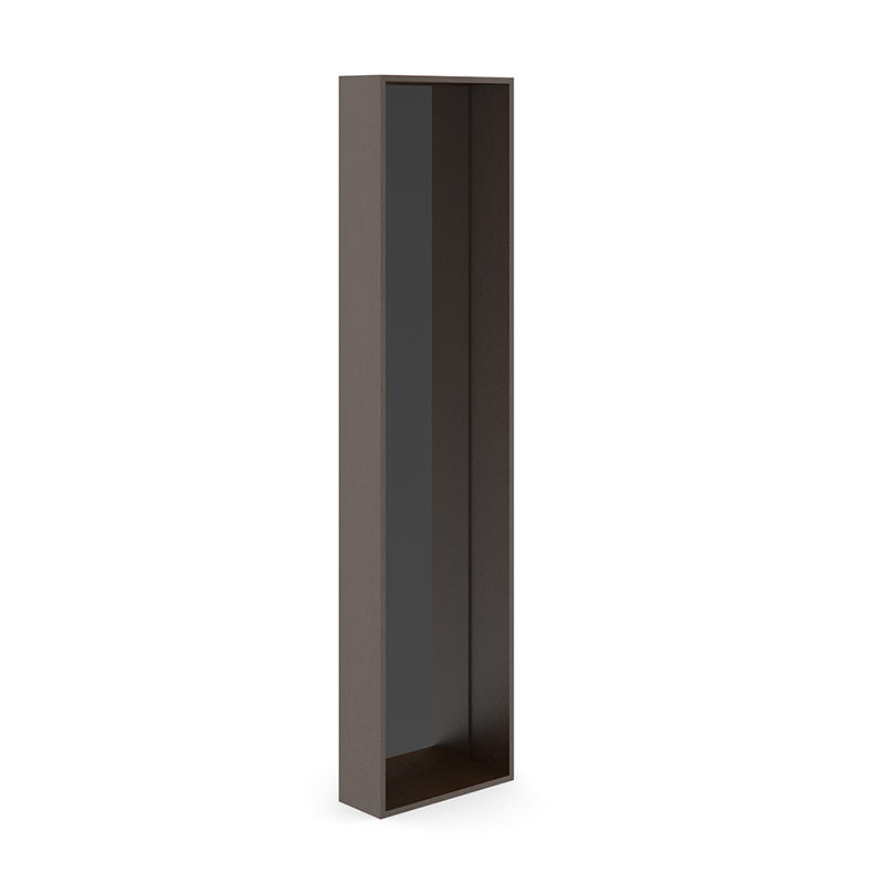 Standing Mirror in Wooden Frame 3D model_1