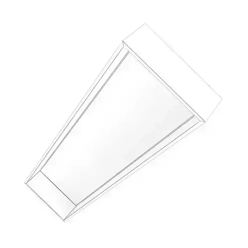 Standing Mirror in Wooden Frame