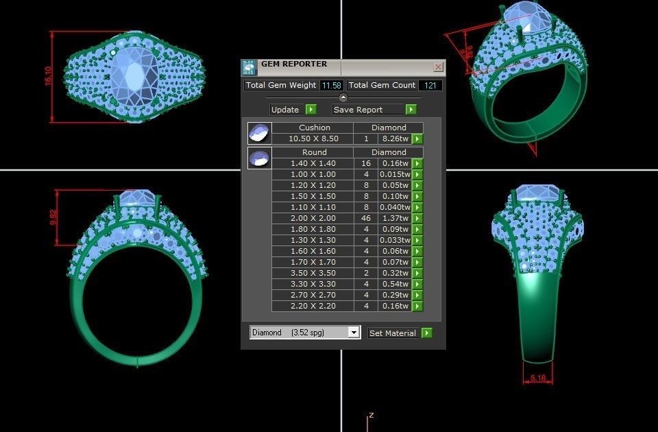 Man Ring Version 1 MR  83 3D print model_6